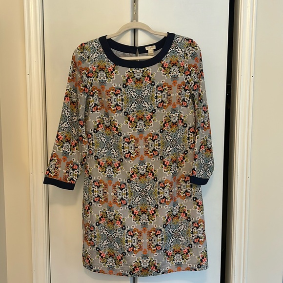 J. Crew Patterned Dress - Picture 1 of 4